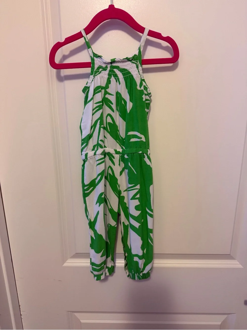 Lilly Pulitzer for Target Green Tropical Girls Jumpsuit. 20th anniversary